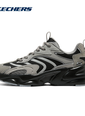 Skechers斯凯奇女新款网面厚底时尚百搭老爹鞋跑步鞋 117369/GYBK