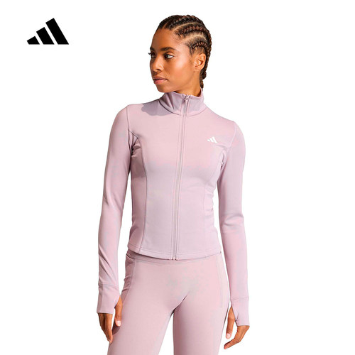 adidas阿迪达斯官方运动2026春女针织夹克 KF8551