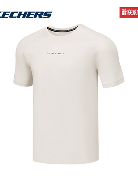 斯凯奇运动2025夏男短袖衫 P225M016-00F1