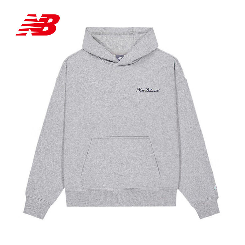 New Balance运动户外2025冬男连帽卫衣 AMT54317-GHM