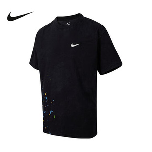 Nike耐克官方运动2025秋男短袖针织衫 HV1672-010