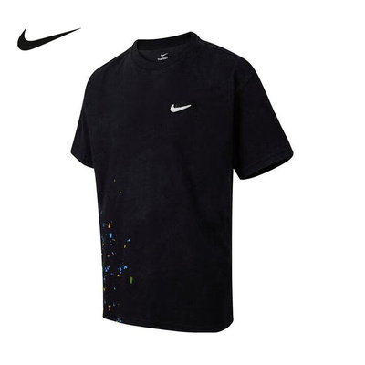 Nike耐克官方运动2025秋男短袖针织衫 HV1672-010