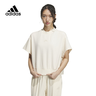 IM8868 adidas阿迪达斯官方旗舰2024夏女短袖 T恤