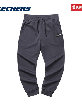 斯凯奇运动2025春女针织长裤 L322W066-026R