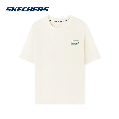 SKECHERS(斯凯奇)|（新款）2026秋男短袖衫 L326M015-0074