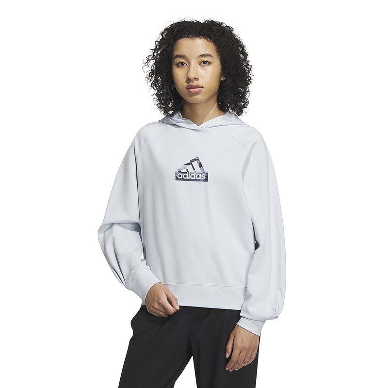 Adidas阿迪达斯2025春女运动休闲轻便连帽卫衣简约风套头衫IM8826