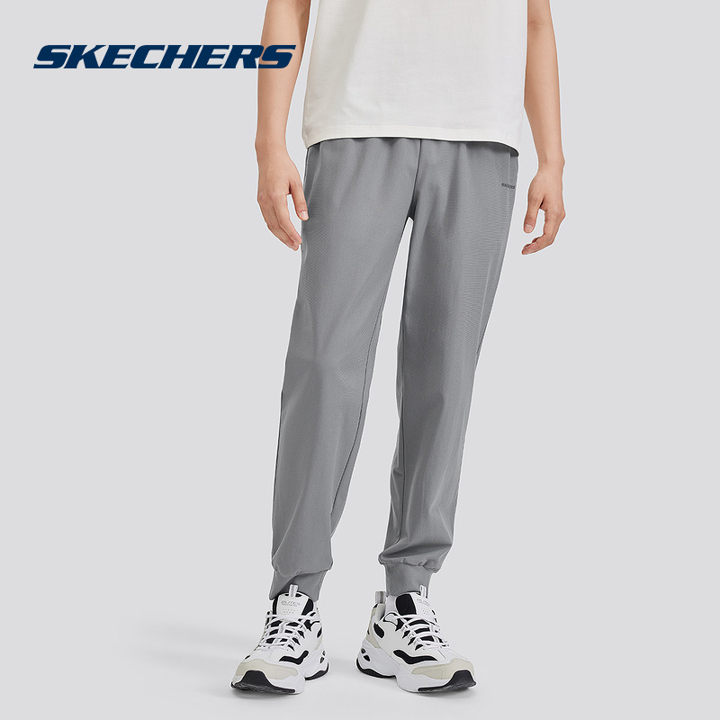 SKECHERS斯凯奇运动2024夏男针织长裤 L224M052-040R