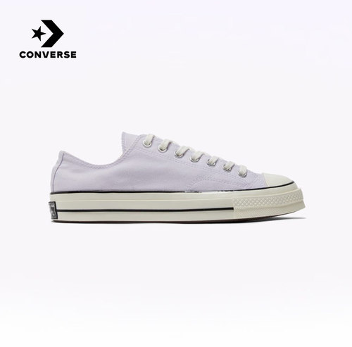 Converse匡威1970S经典款男女休闲帆布鞋低帮浅紫色休闲A06075C