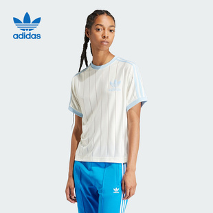 T恤 adidas阿迪达斯官方旗舰2024夏女短袖 IR7469