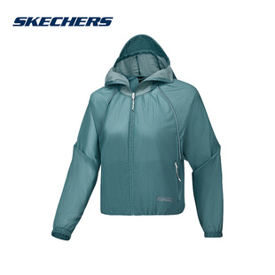 斯凯奇运动2025夏女梭织外套 05KG P225W135