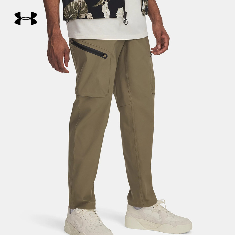 UNDERARMOUR安德玛官方运动2025S/S男梭织长裤 6001208-251