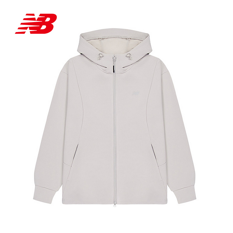 New Balance NB运动2025秋男针织外套 MDF33311-BEI