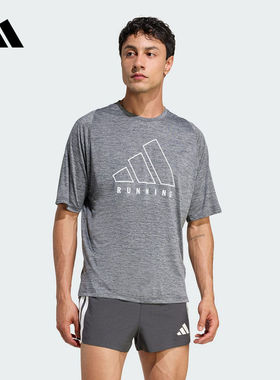adidas阿迪达斯官方运动2026夏男短袖T恤 JY7422