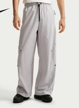 耐克NIKE夏男裤Dri-FIT速干长裤轻盈运动休闲梭织长裤IF1283-097