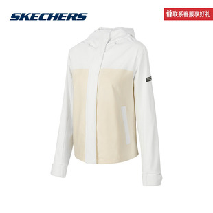 斯凯奇运动2025春女梭织外套 02EP P423W090