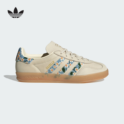 adidas阿迪达斯官方运动2025冬女GAZELLE JR3601