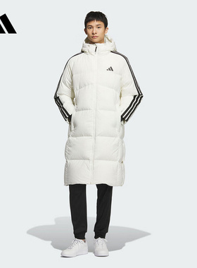 adidas阿迪达斯官方运动2025冬男长款羽绒服 KC2497