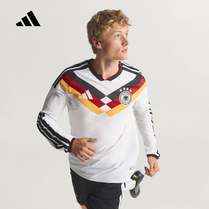 adidas阿迪达斯官方运动2026春男长袖比赛服 JM1336