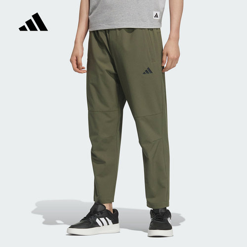 adidas阿迪达斯官方运动2025秋男梭织长裤 KC2878