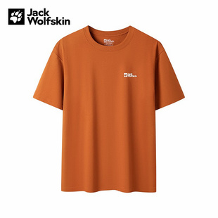 JACKWOLFSKIN狼爪运动户外2025S T恤 5822033 3330 S中性短袖