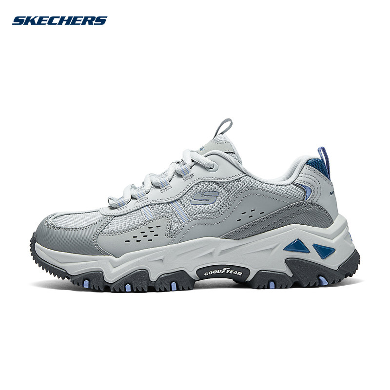 Skechers斯凯奇女士休闲运动绑带户外防滑耐磨运动鞋180128/GYBL,运动鞋new,运动休闲鞋,淘宝优惠券,粉丝福利购,淘宝优惠卷