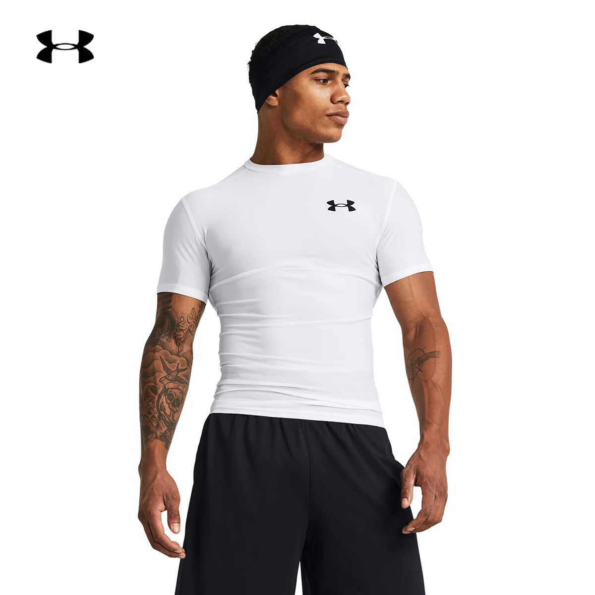 UNDERARMOUR安德玛官方运动2025S/S男短袖T恤 1387560-100