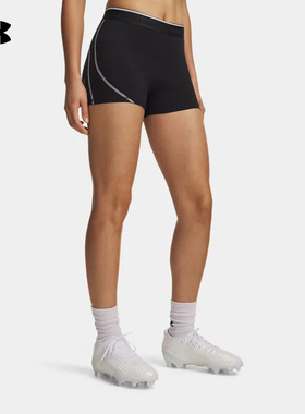 安德玛UNDERARMOUR运动2026S/S女紧身短裤 6015371-008