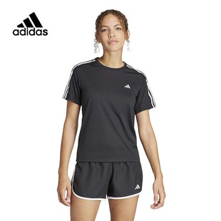IQ3875 休闲运动T恤 跑步训练短袖 adidas阿迪达斯女子春新款