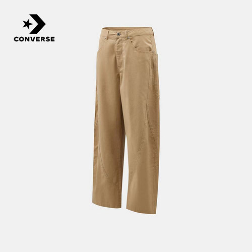 Converse匡威新款男子梭织长裤简约百搭休闲裤直筒裤 MCJ762-X63
