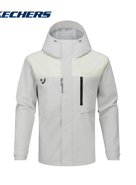 SKECHERS斯凯奇运动2026春男梭织外套 P126M046-01KW