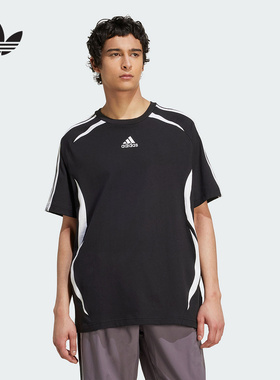 adidas阿迪达斯官方运动2025秋男短袖T恤 KE0145