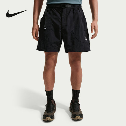 Nike ACG男户外机能越野徒步大口袋拒水速干梭织短裤IF0894-010