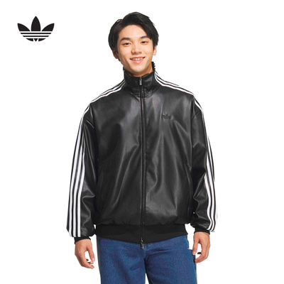 adidas阿迪达斯官方运动2026春中性PU外套 KQ5472