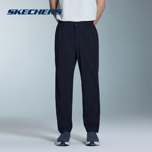 Skechers斯凯奇2026夏男士运动休闲柔软舒适直筒宽松长裤P226M060