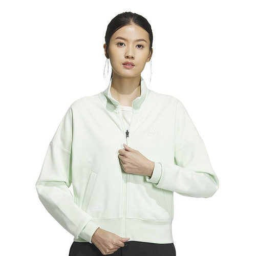 adidas阿迪达斯春新款女运动休闲针织夹克 IM8849