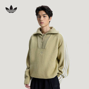 KS5341 adidas阿迪达斯官方运动2026春中性针织衫