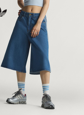 adidas阿迪达斯官方运动2026夏女梭织短裤 KD2915