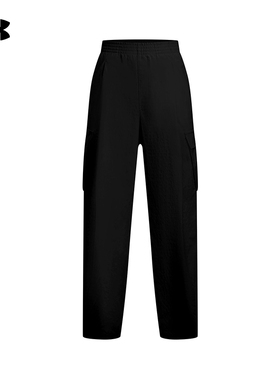 UNDERARMOUR安德玛官方运动2025F/W女梭织长裤 6007025-001