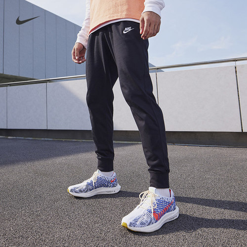 NIKE耐克男裤春秋新款运动裤针织休闲裤子收口长裤BV2763-010