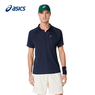 ASICS亚瑟士运动2025F/W男短袖POLO 2041A365-400