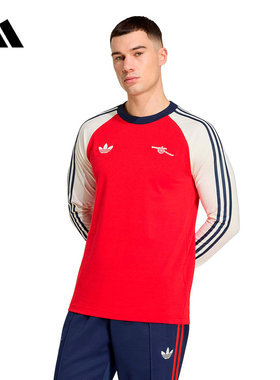 adidas阿迪达斯官方运动2026春男长袖T恤 KB1824