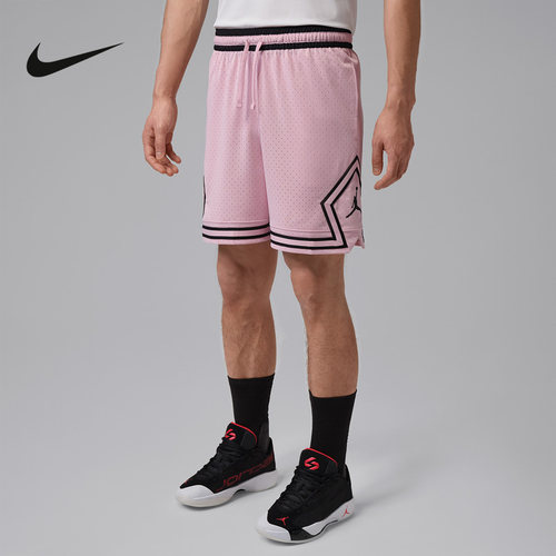 Jordan耐克DRI-FIT男子速干网眼布短裤夏季篮球运动裤HF9911-676