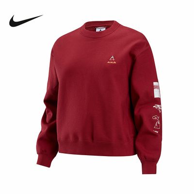 Nike耐克官方运动2026春女针织套头衫 IQ3830-613