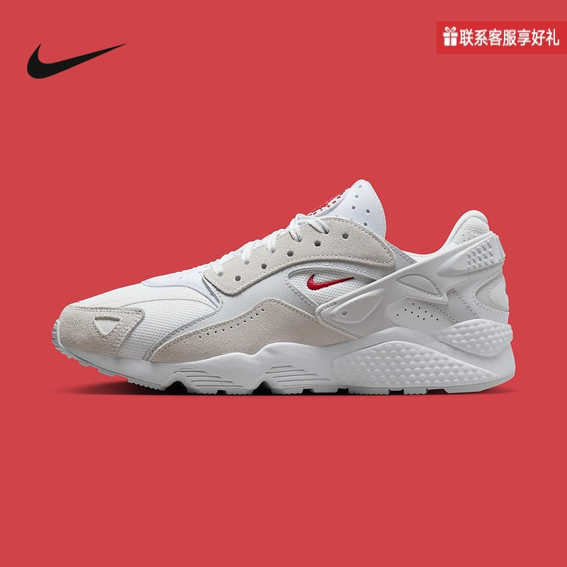 耐克男鞋新款HUARACHE RUNNER复古运动鞋老爹鞋跑步鞋DZ3306-102