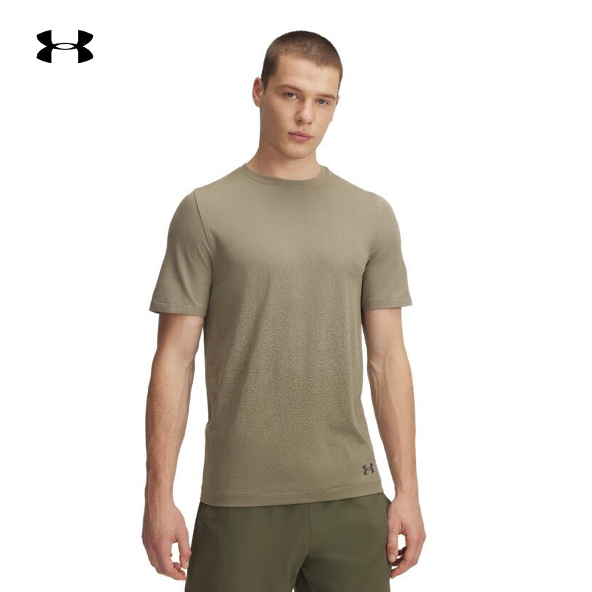 UNDERARMOUR安德玛官方运动2025S/S男短袖T恤 1385805-299