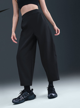 Nike耐克官方运动2025秋女针织长裤 HQ0231-010