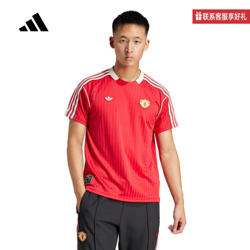 adidas阿迪达斯官方运动2025春男短袖比赛服 JF0386