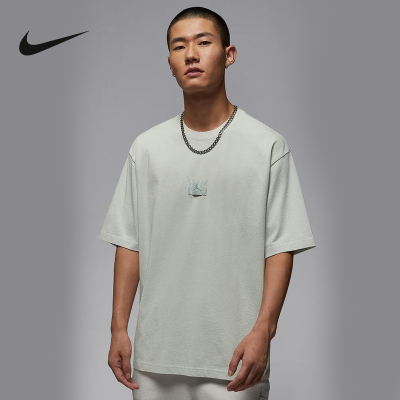 Nike耐克官方运动2025秋男短袖针织衫 HQ8939-034