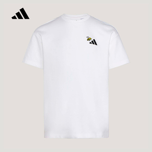 adidas阿迪达斯户外大自然印花半袖26夏TERREX男女短袖T恤 KG3846