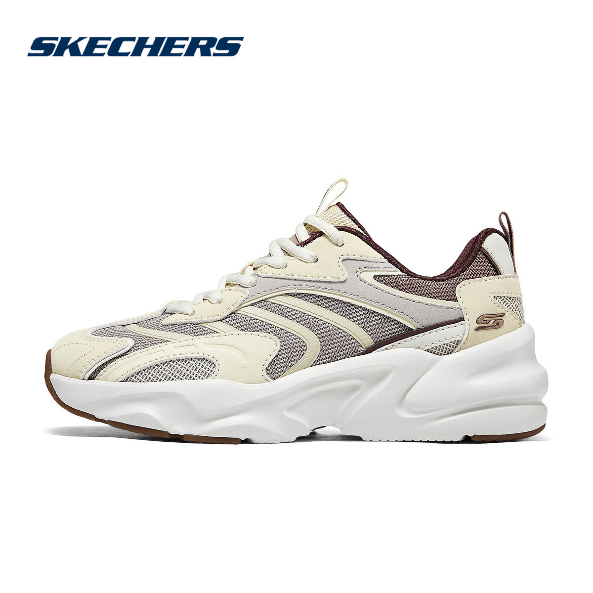 斯凯奇运动2025春女休闲鞋 117369-NTBR,运动鞋new,运动休闲鞋,淘宝优惠券,粉丝福利购,淘宝优惠卷